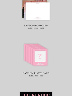 товары Jennie (BLACKPINK) - Solo Special Photo Book