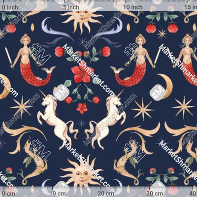 Русалки и Единороги. by Anastasia Lembrik 270 DPI