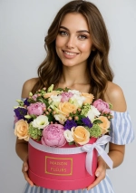 Авторская композиция из цветов "Для тебя"