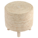 Пуф sonja, D40х40 см, светло-бежевый