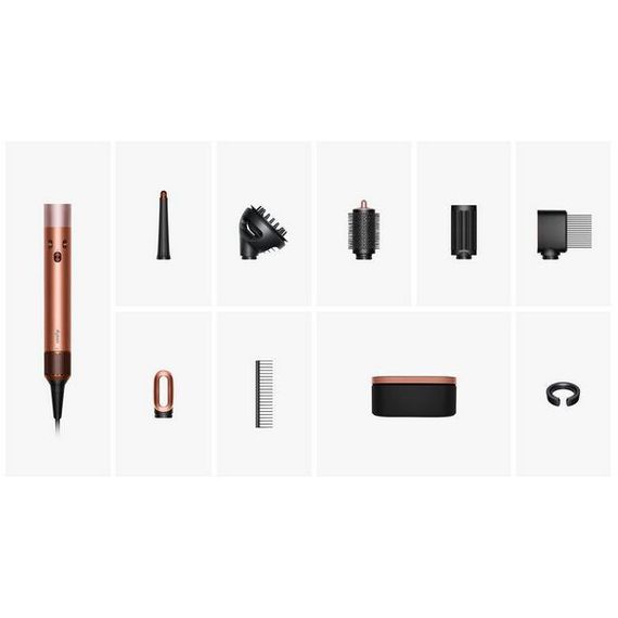 Dyson Airwrap i.d. Long HS08 — Straight + Wavy Amber Silk (EU)