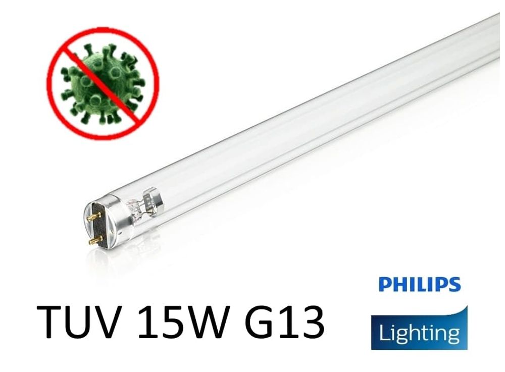 Лампа РН TUV TL-D 15W SLV/25  бактерицидная