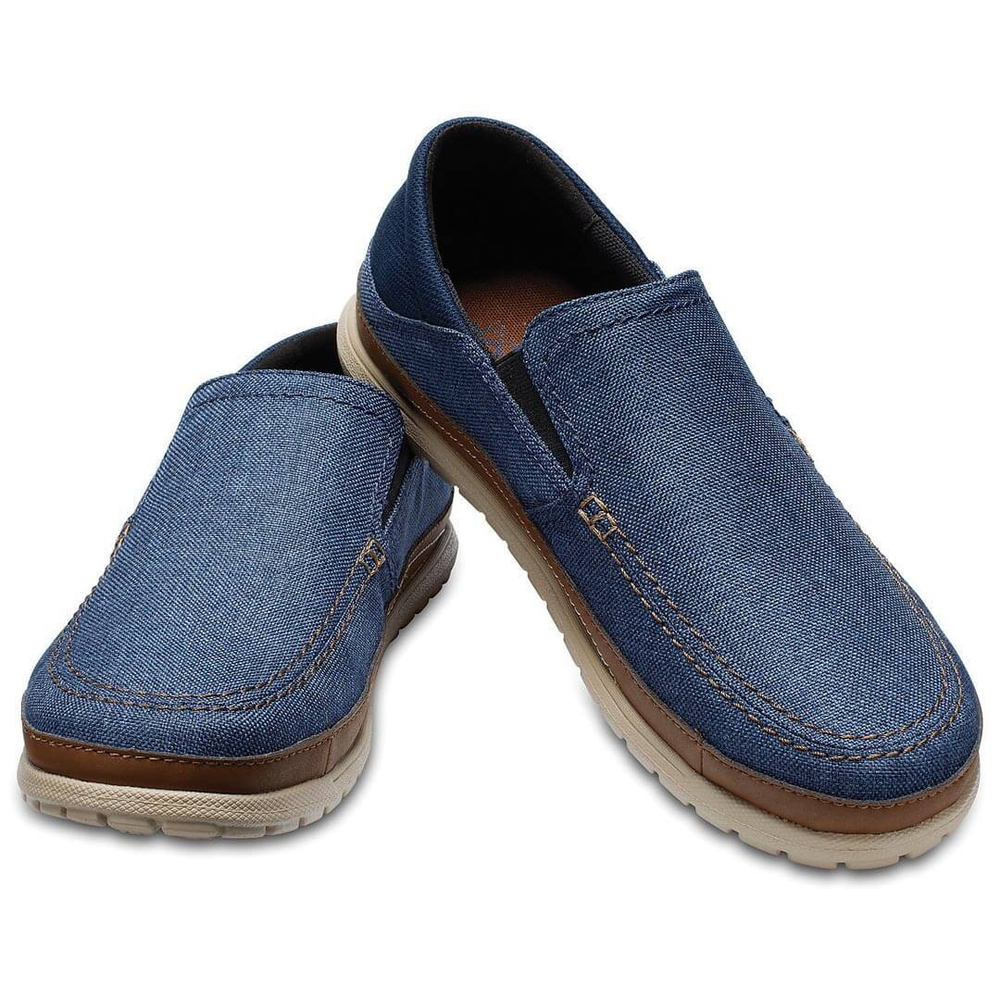 Слипоны Crocs Santa Cruz Playa Slip-On Синие
