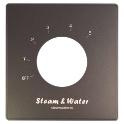 Настенный регулятор громкости звука настенный Steam&water SOUND CONTROL Gray 230 (Цвет серый, 5 уровней громкости, 4-8 Ом, 30W)