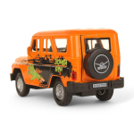 Модель ин.мет. "УАЗ Hunter Зомби" 12см, двер, багаж, оранжевый, коробка HUNTER-12ZOM-OG (Технопарк)