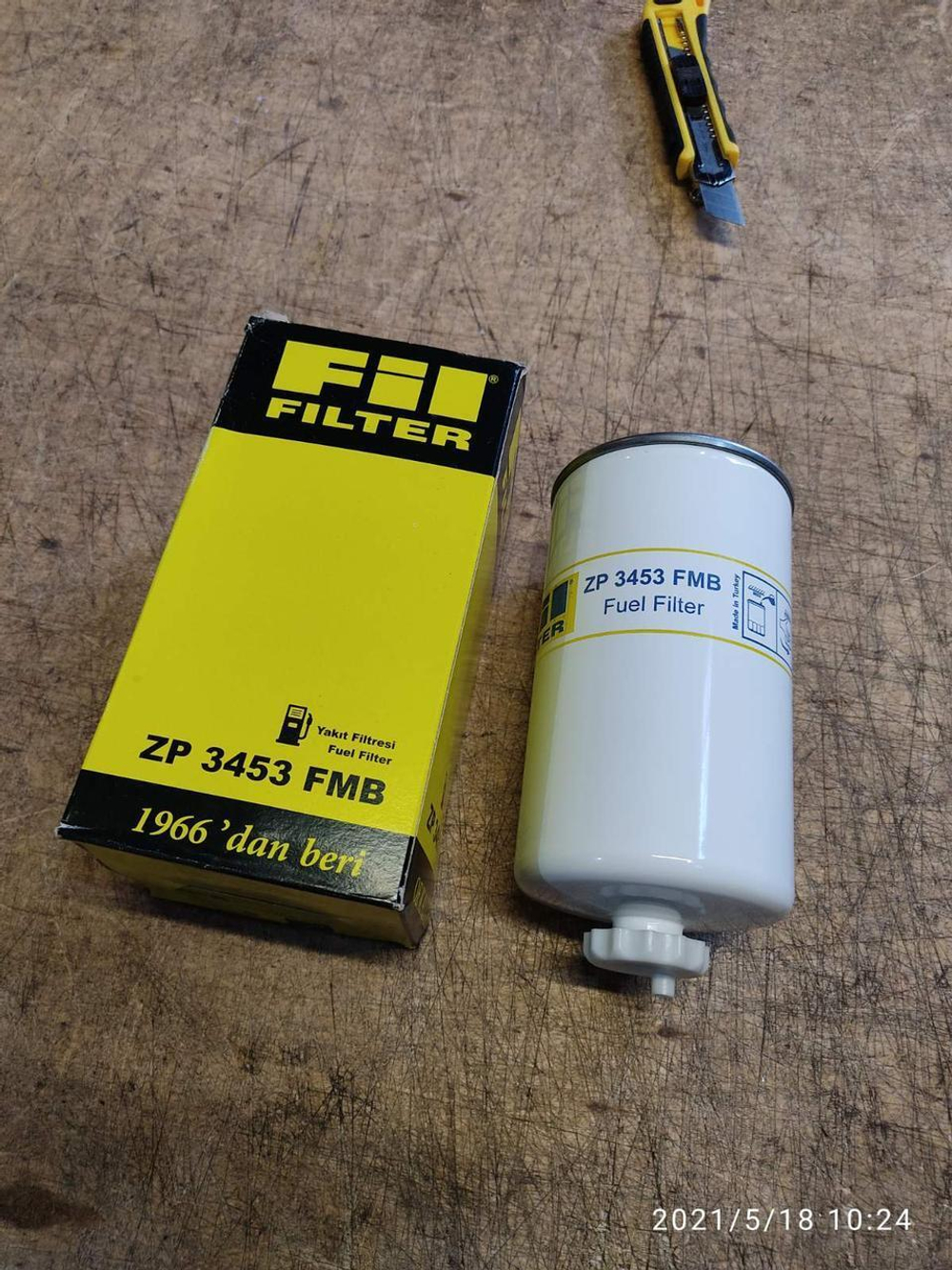 Фильтр топливный Fil FIlter ZP3453FMB