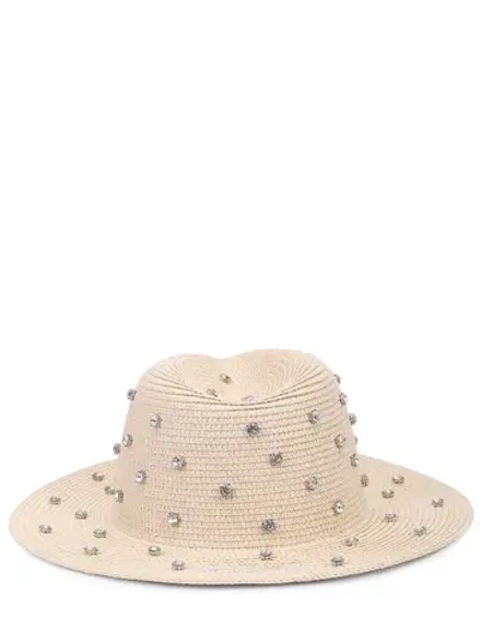 Шляпа Saint Barth TRINA солома стразы