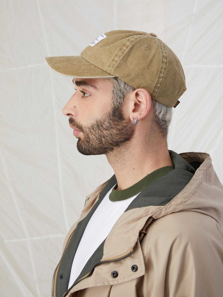 Бейсболка Alpha Industries Battlewash Cap Vintage Khaki