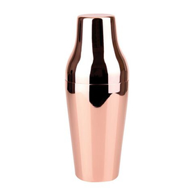 Шейкер "Французский",с медным покрытием, 400 мл, P.L.- Barbossa