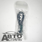 Брелок для ключей Кожа искуст ПЛЕТЕНКА  ТОЙОТА\TOYOTA с отверткой X103-TY (в уп)