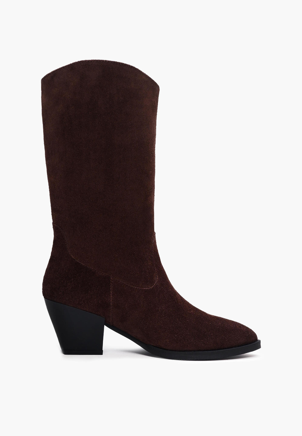 Полусапоги // Helen // Cacao // Suede