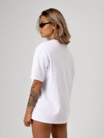 Футболка оверсайз базовая однотонная