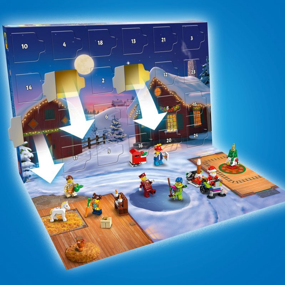 Конструктор LEGO - Адвент-календарь CITY 60352