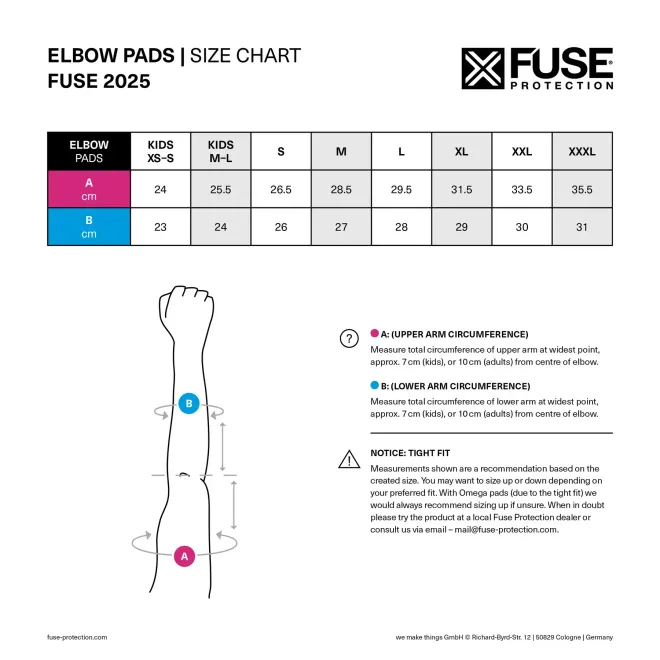 Защита локтя Fuse Alpha Lite Kids