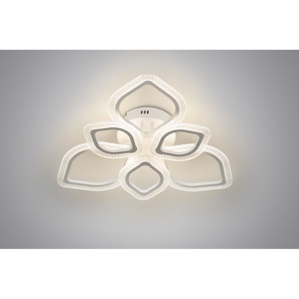 Светильник потолочный светодиодный Rivoli Megan 6110-107 106 Вт LED 2800К - 6200К модерн с пультом | Rivoli