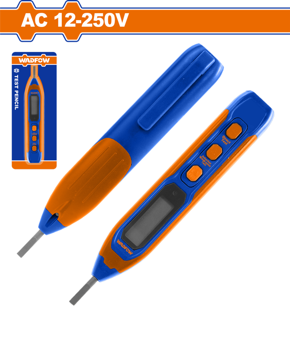Тестер напряжения 12-250 V (12/96) WADFOW WTP4503