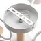 8231/6C COMFI LN25 262 белый, металл/дерево/пластик Светильник потолочный LED GX53 6*9W 220V RONDO