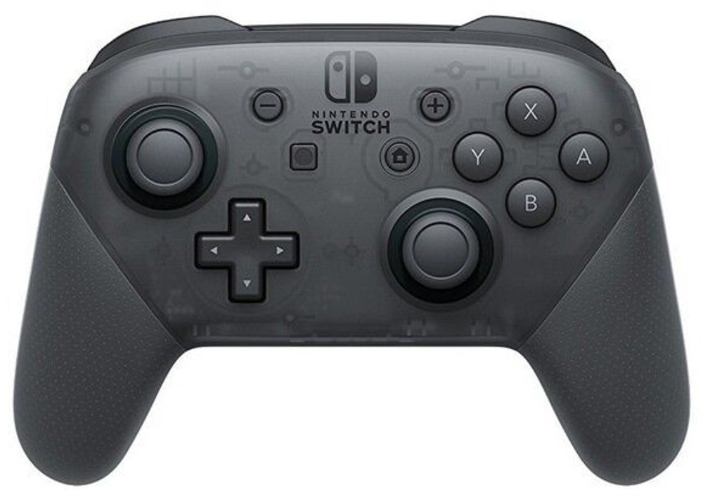 Игровой контроллер Nintendo Switch Pro Controller черный