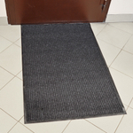 Коврик 80*120см влаговпитывающий ребристый FLOOR MAT "Стандарт", черный