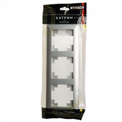 Рамка на 3 поста Stekker Катрин 39799