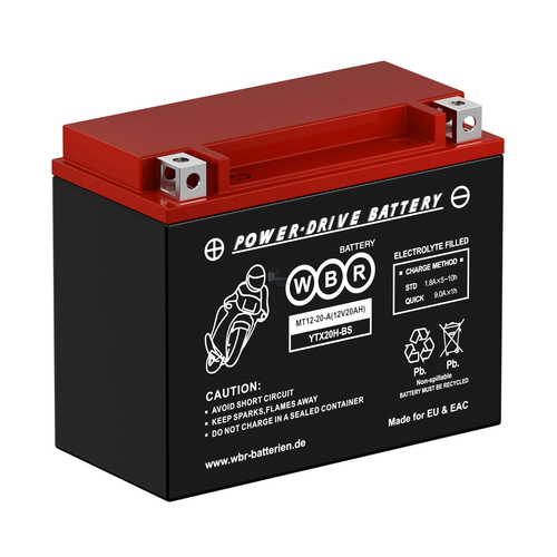 Аккумулятор WBR SMT / WBR MT 12-20-A (YTX20H-BS)