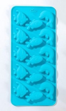 Форма для кондитерских украшений «Подводный мир», 21×10×1 см, 15 ячеек