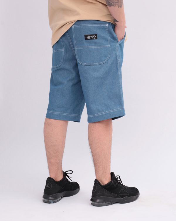 Шорты Jeans Синие - фото 4