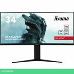 Игровой монитор Iiyama G-Master Red Eagle Curved GCB3480WQSU-B1