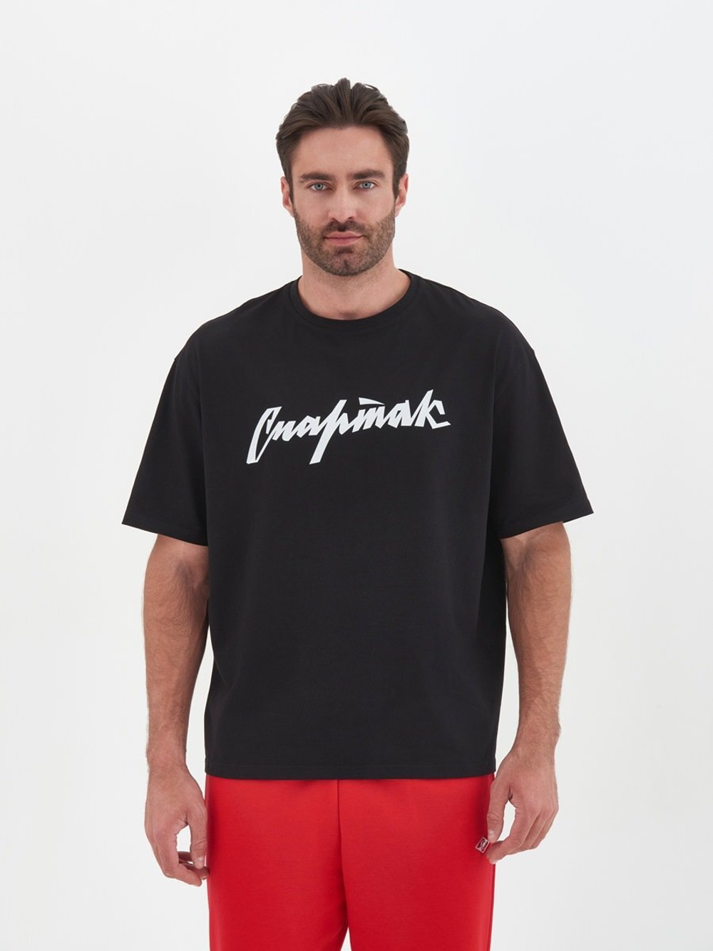 ОДЕЖДА ДЛЯ ТЕННИСА Унисекс, Футболка СПАРТАК Футболка Оверсайз .