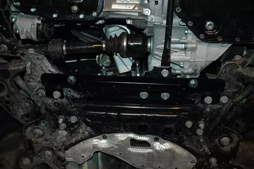 Защита картера и КПП Sheriff для Toyota Auris I/II (E150/E180) 2007-2018 арт.24.3189