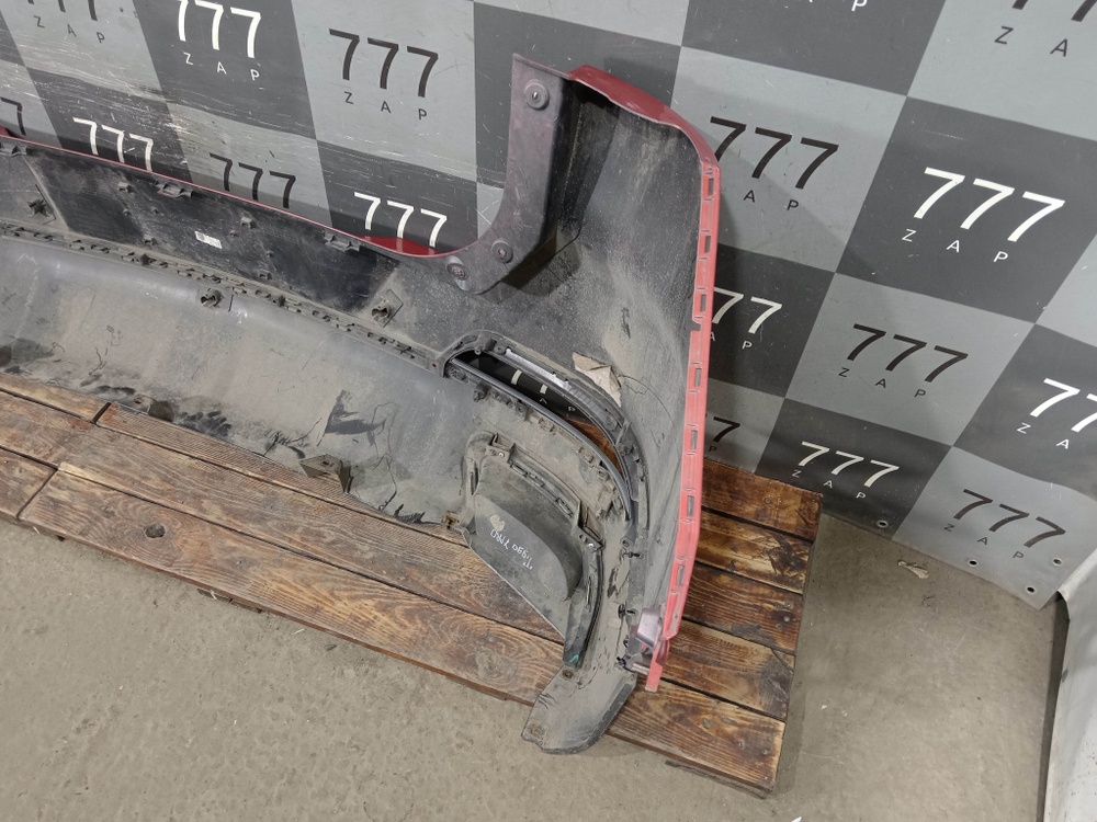 Бампер задний + юбка заднего бампера Chery Tiggo 7 Pro 20-нв Б/У Оригинал 602000931AADQJ