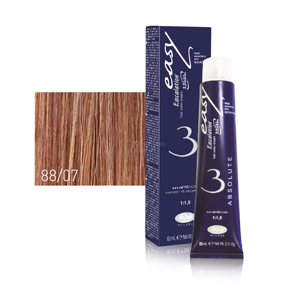 Перманентный безаммиачный краситель для волос Lisap Escalation Easy Absolute-3 (Lisap Absolute-3)