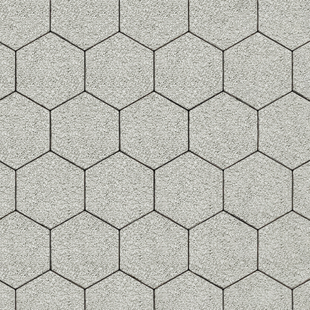 Тротуарная плитка СОТЫ - Гранит Белый