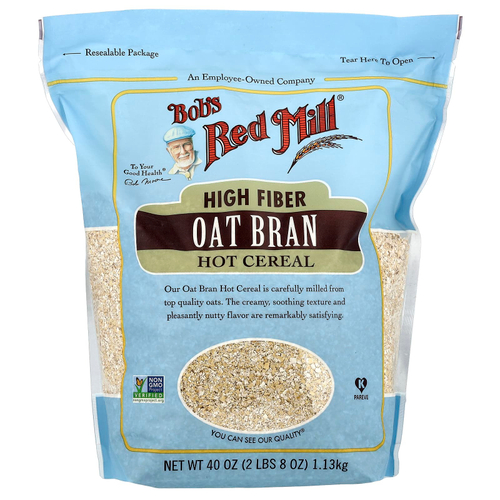 Bob's Red Mill, овсяные отруби с высоким содержанием клетчатки, 1,13 кг (40 унций)