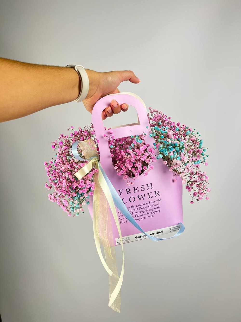 Гипсофила в сумочке