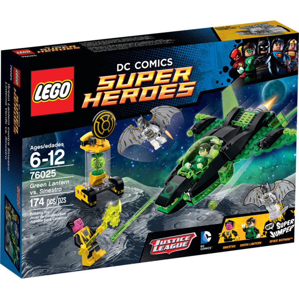 LEGO Super Heroes: Зеленый Фонарь против Синестро 76025 — Green Lantern vs. Sinestro — Лего Супергерои ДиСи