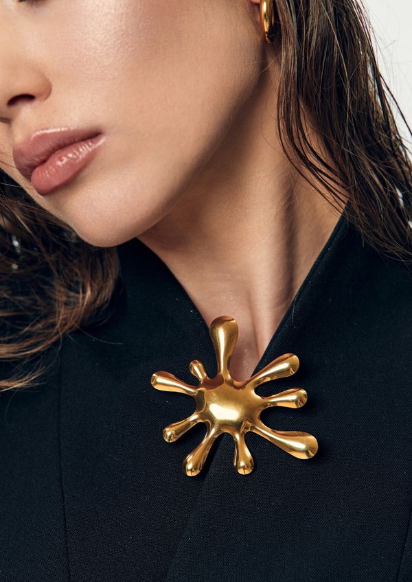 Брошь Sun drop