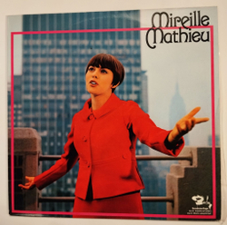 Винтажная виниловая пластинка LP Mireille Mathieu Мирей Матьев (Germany 1967)