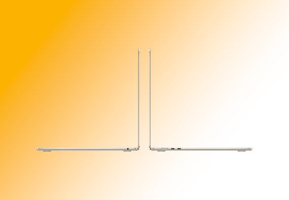 Ноутбук Apple MacBook Air 15&quot; (M2, 8 Gb, 512 Gb SSD) Старлайт (MQKV3)