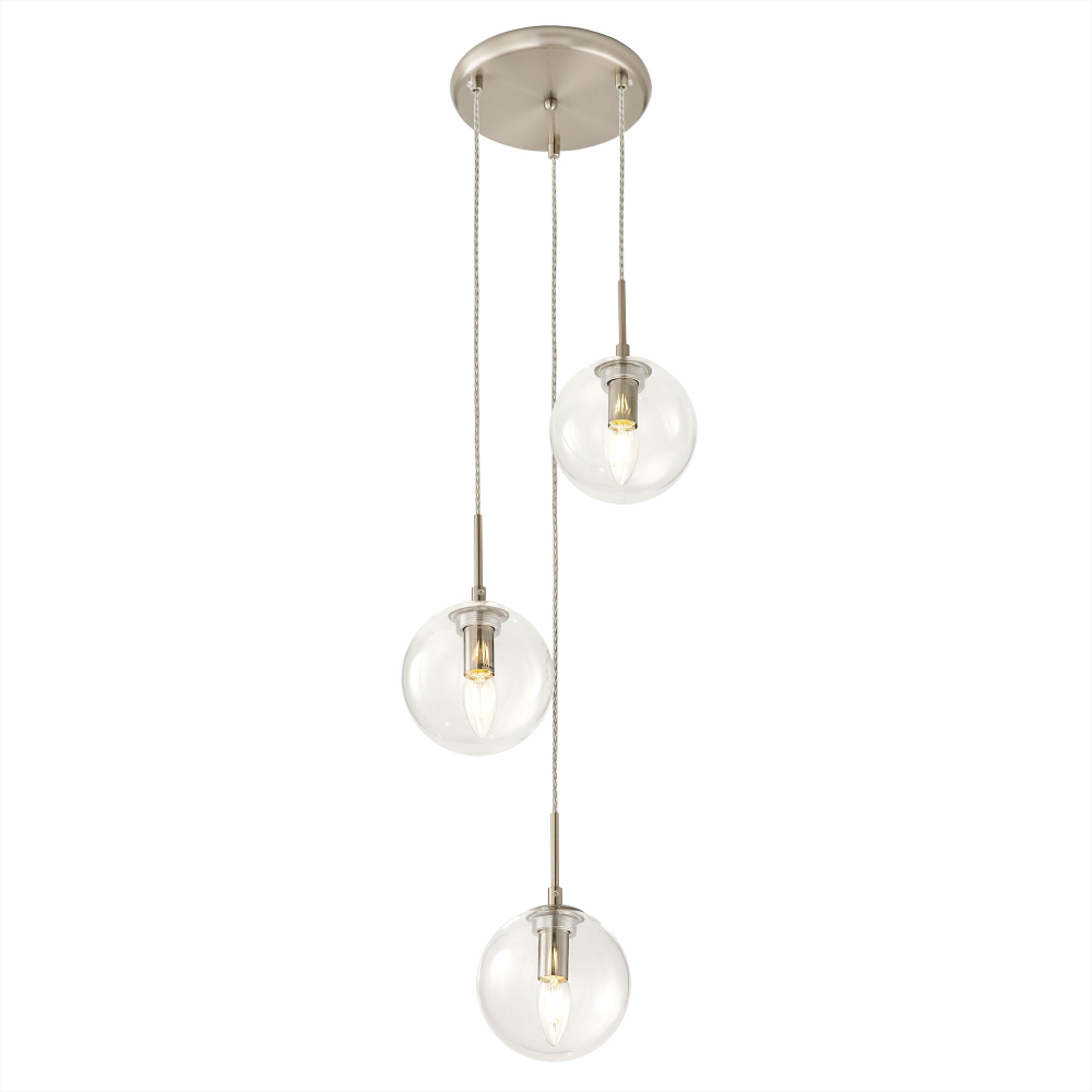 Citilux Томми CL102031 Подвесной светильник Матовый Хром