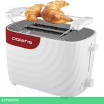 Тостер Polaris PET 0720 белый/красный