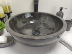 Раковина из мрамора Bowl Black Small BM-60258 40*40*15