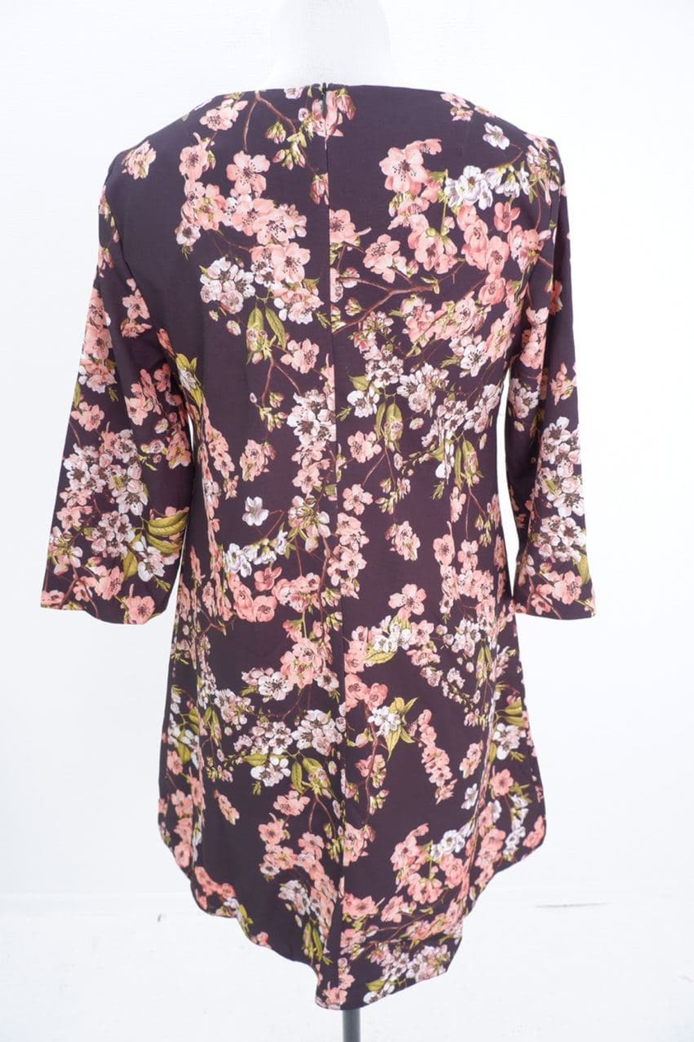 Платье AScool черное "с цветами" 44 размер, новое