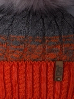 Шапка для мальчика зимняя вязаная и снуд