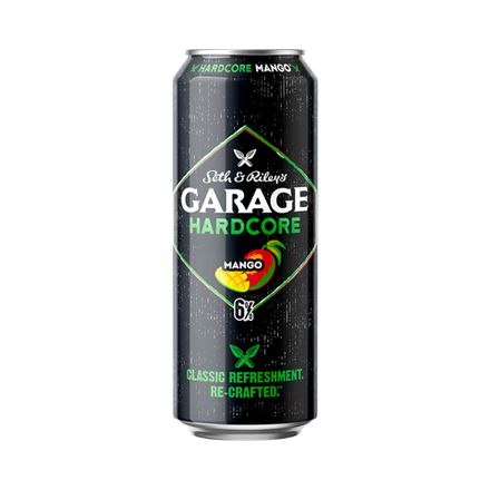 Пивной Напиток Garage Mango 6% 0,43 л ж/б