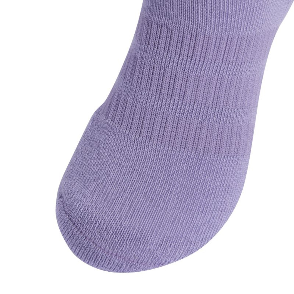 Теннисные носки Adidas Kids Cushioned Ankle 3P - magic lilac/white/clear pink
