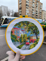 Набор для вышивания крестом Искусница "Осенний маршрут"