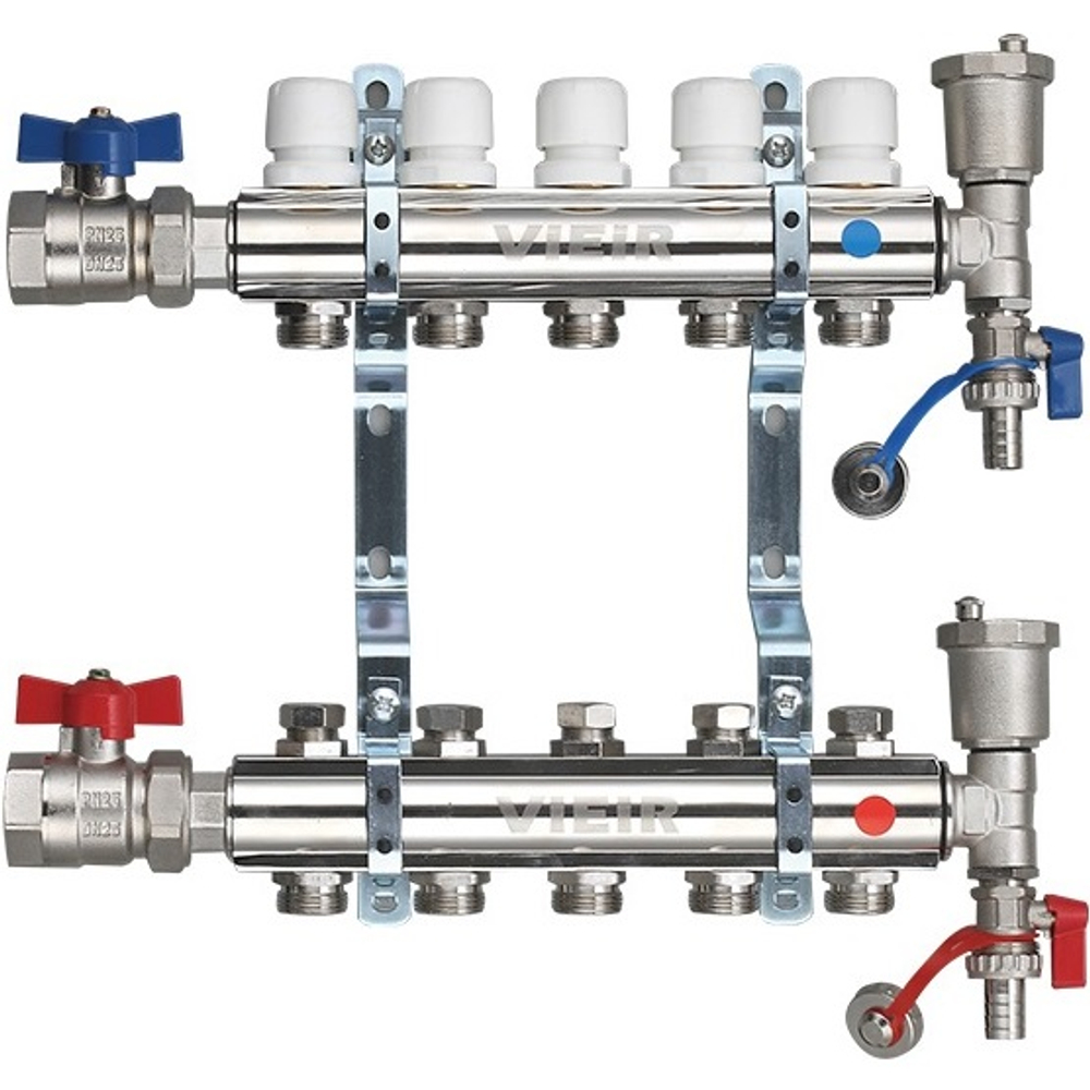 Колл. группа (ЛАТУН) без расход. 1" х 5 вых ViEiR