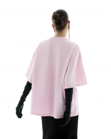 «Plain t-shirt» Футболка унисекс свободного кроя