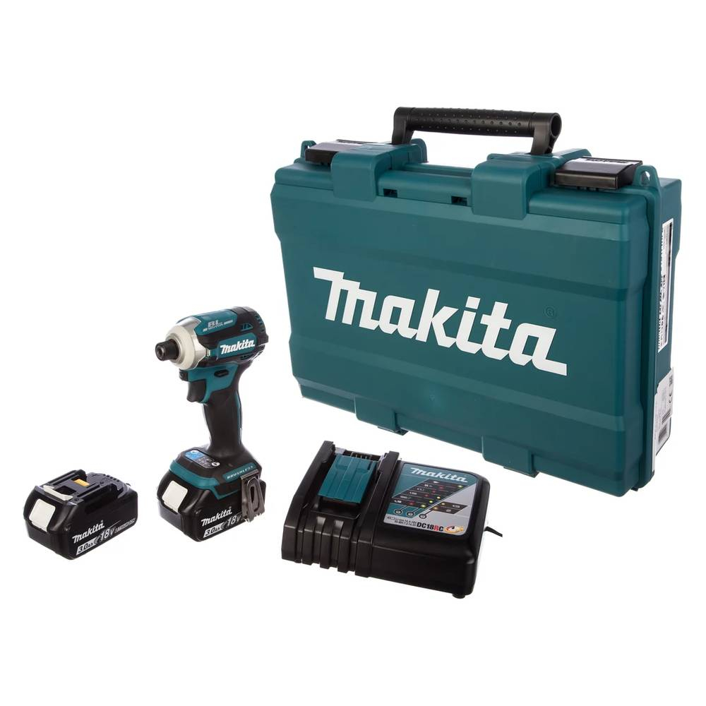 Аккумуляторная дрель-шуруповерт Makita DTD171RFE ударная